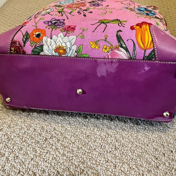 Gucci floral large canvas tote - Picture 3 of 16